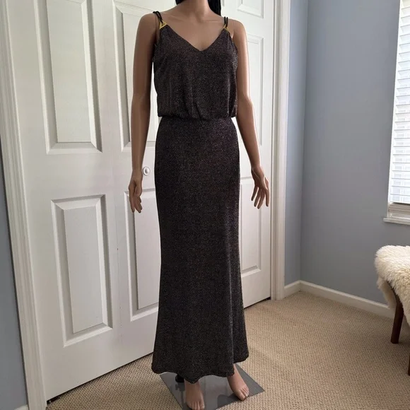 green emerald velvet dress Calvin Klein Navy Blue Satin Sheath V-Neck And V Back Cocktail Dress S   LuxAnthropy